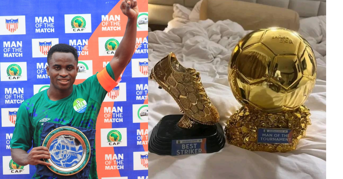 Sierra Leone’s Momoh Kamara Wins Best Player in WAFU A U20 Tournament