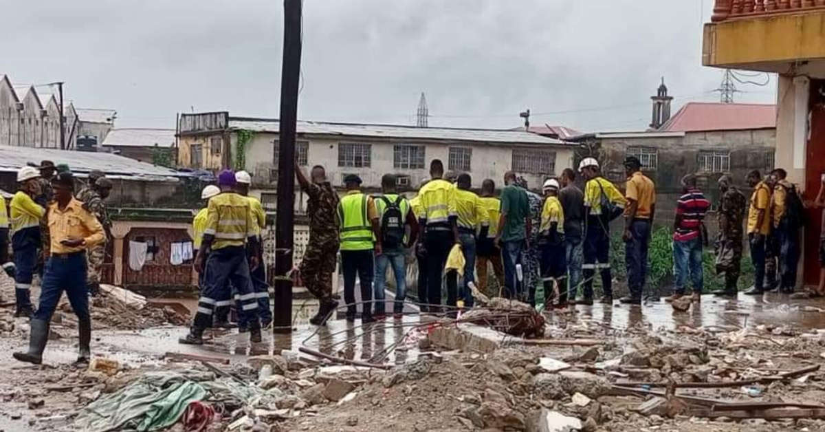 NDMA Concludes Search and Rescue Operations at Collapsed Building in Freetown, Begins Victim Verification for Relief Response