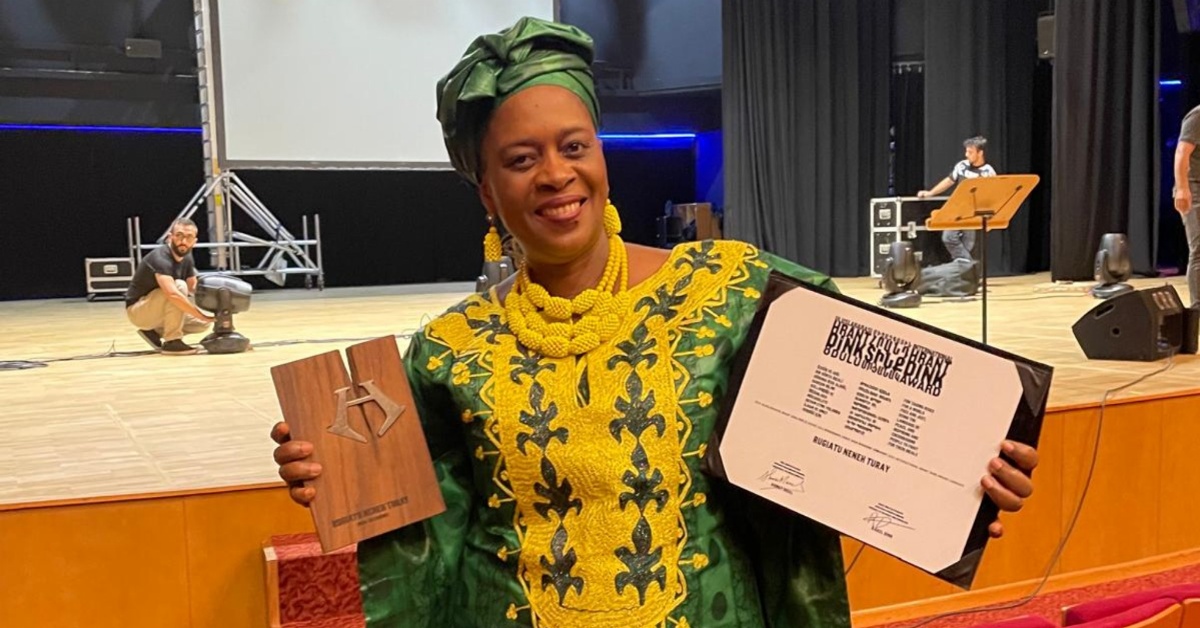 Madam Rugiatu Neneh Turay Receives the International Hrant Dink Award in Turkey