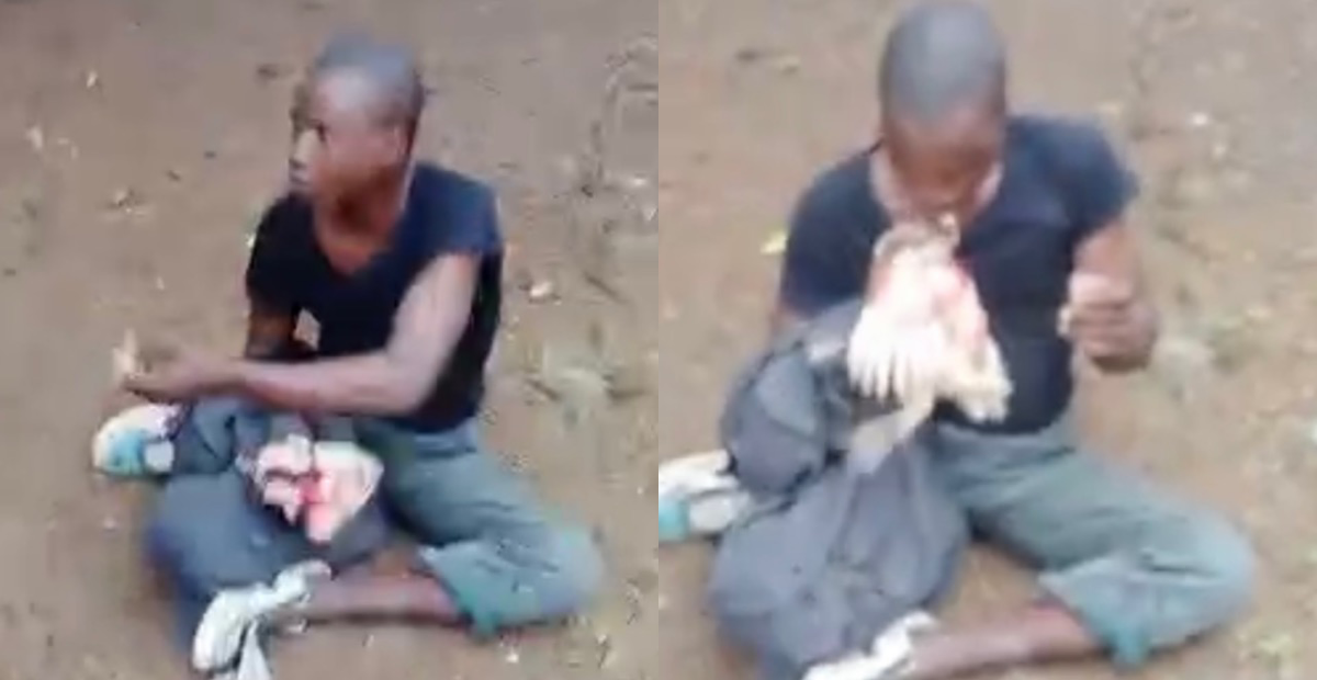 Suspected Thief Forced to Eat Stolen Live Chicken in Bo