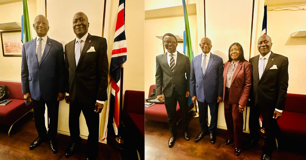 Sierra Leone High Commissioner Hosts Legal Delegates in London for Strategic Partnership Talks