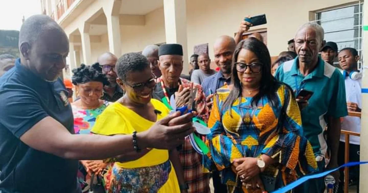 Mayor Yvonne Aki-Sawyerr Commissions New Kroo Bay Municipal Primary School