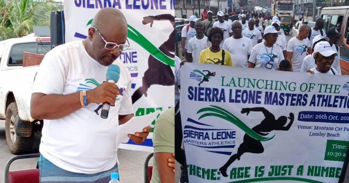 Director of Sports Launches Sierra Leone Masters Athletic Organization