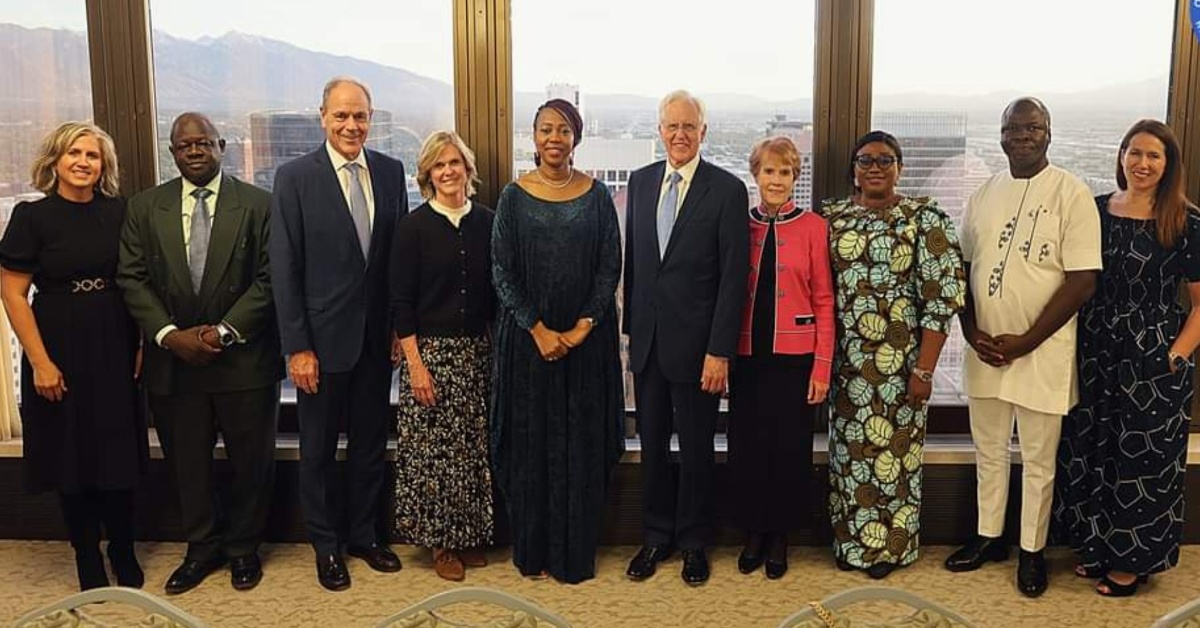 First Lady Fatima Bio Engages with Church Leaders in Utah