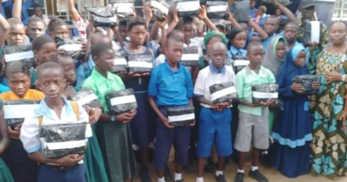 Hon. Beatrice Macavoray Donates School Supplies to Top NPSE Students in Tikonko Chiefdom