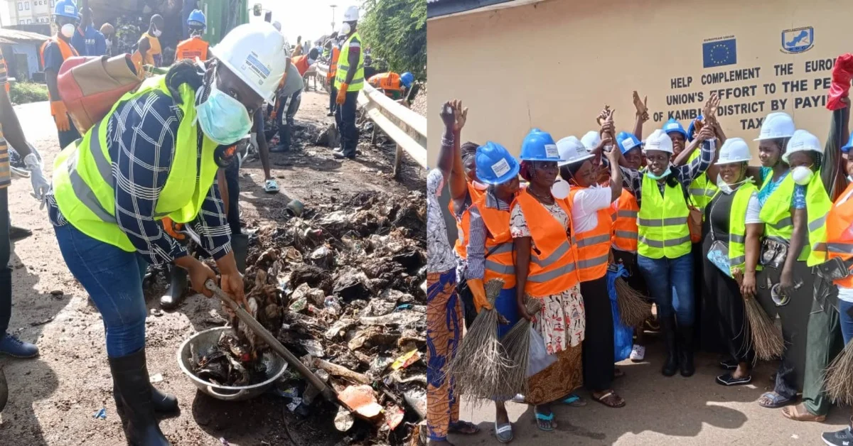 Chief Administrator Hawa T. Coomber Leads Clean Kambia Movement: Inspiring a Cleaner, Greener Kambia District