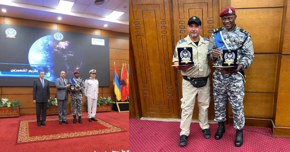 Sierra Leone Police Officer Receives International Award in Egypt