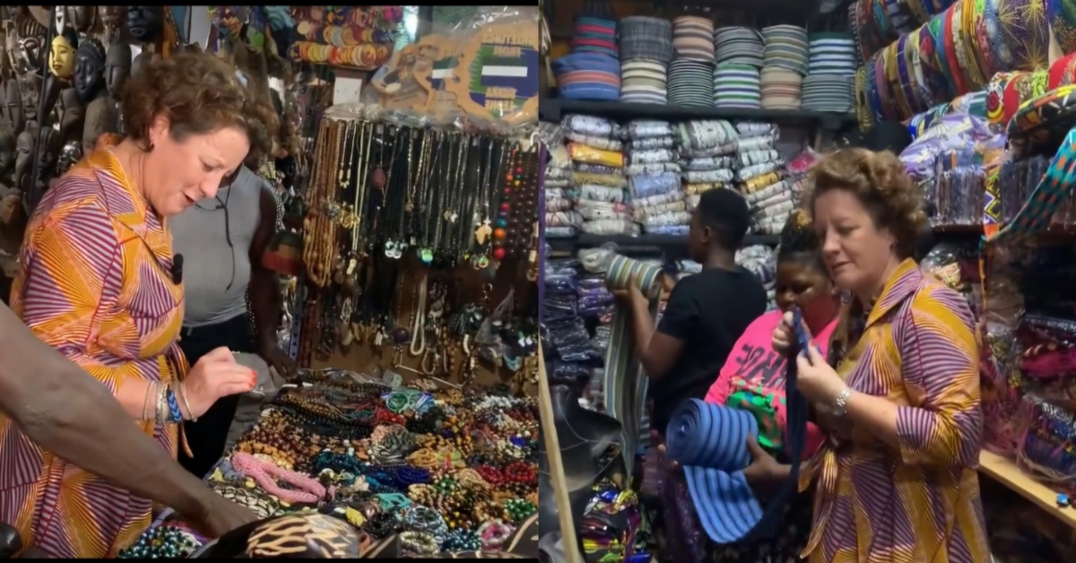 British High Commissioner Visits Local Sierra Leone Market, Promotes Support for Small Businesses