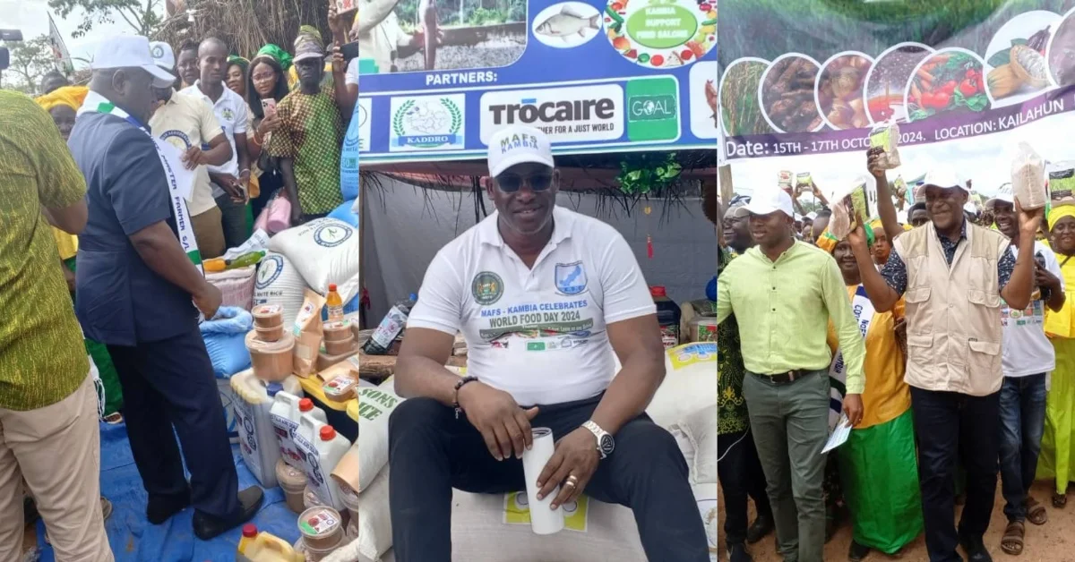 Kambia District Excels in Agriculture Exhibition, Driving Feed Salone Initiative Forward