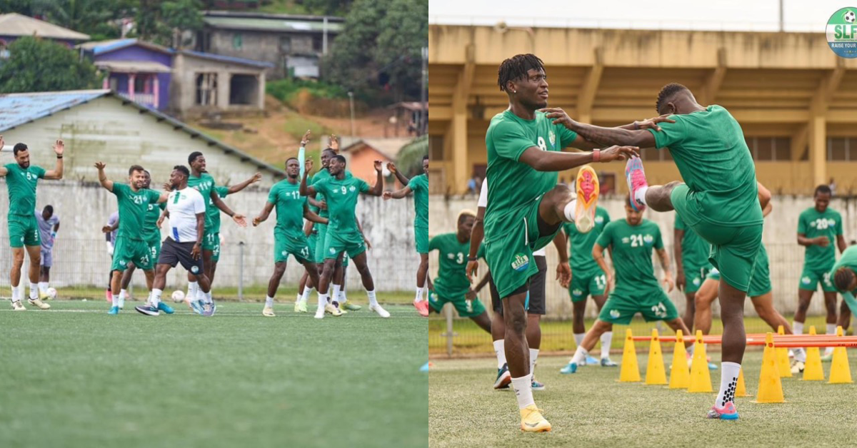 Ahead of Crucial AFCON Qualifier Against Ivory Coast: Leone Stars Hold First Training Session