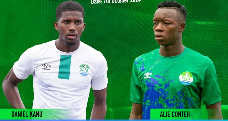 Alie Conteh Called Up to Leone Stars Squad as Two Players Ruled Out of Ivory Coast Clash