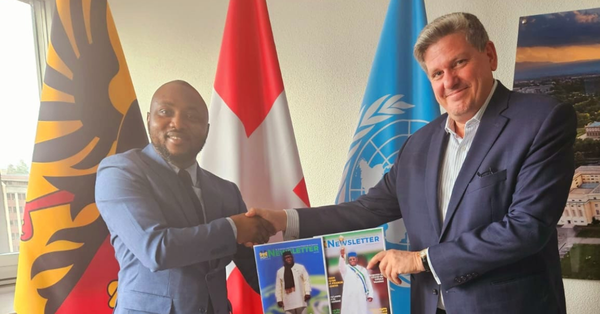 Sierra Leone’s Information Attaché Advocates for Deeper Swiss Cooperation