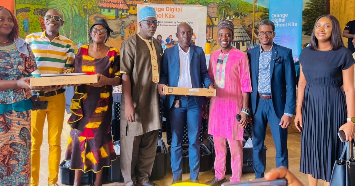 Orange Foundation Donates Digital School Kits to Primary Schools in Freetown