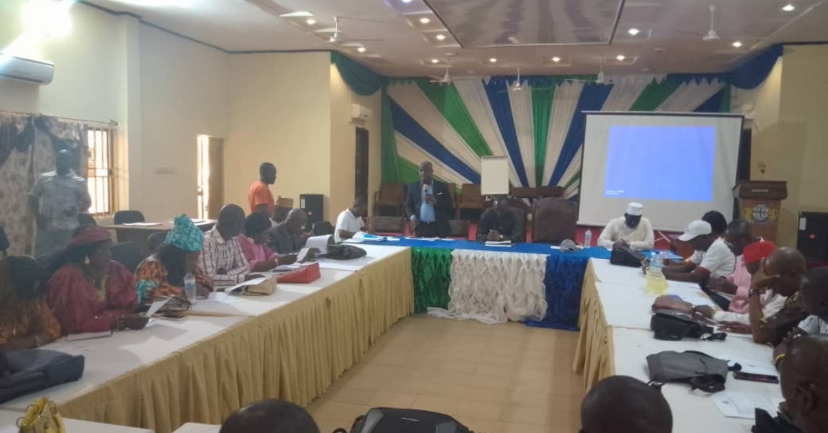 Port Loko District Council Convene 11th Ordinary Session