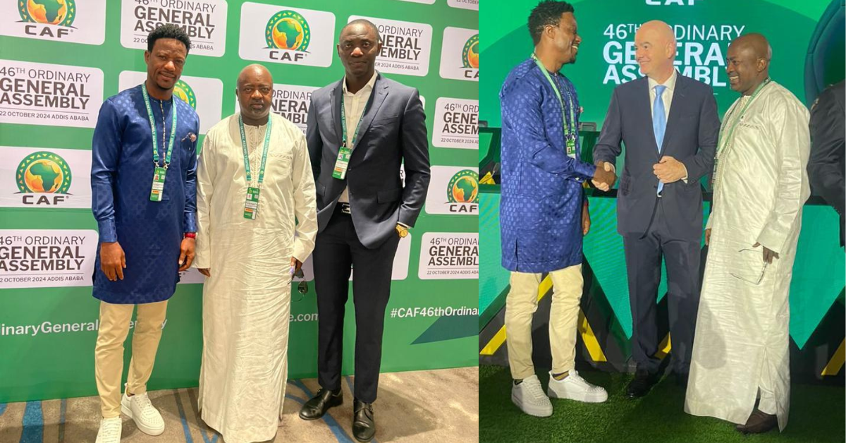 Sierra Leone Shines at CAF’s 46th Ordinary General Assembly in Addis Ababa