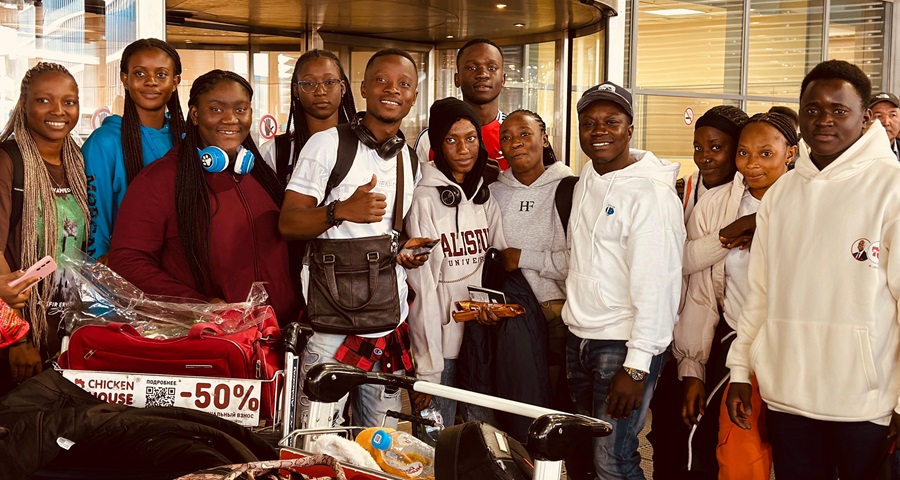 Sierra Leonean Scholarship Students Arrive in Russia