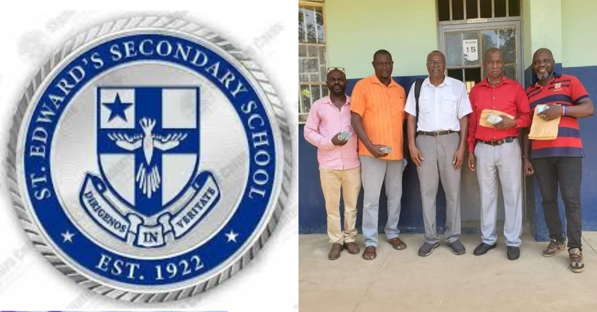 Alusine Jalloh and Family Donate to Dedicated Teachers at St. Edward’s Secondary School