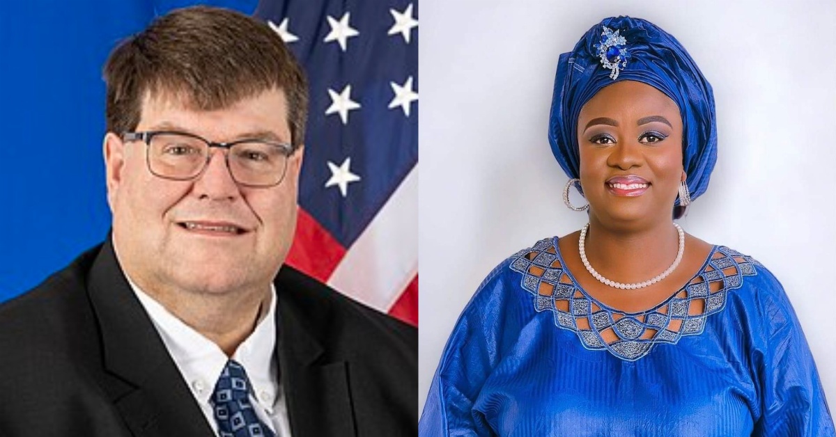 Sylvia Blyden Holds Democracy Luncheon With U.S. Ambassador to Sierra Leone