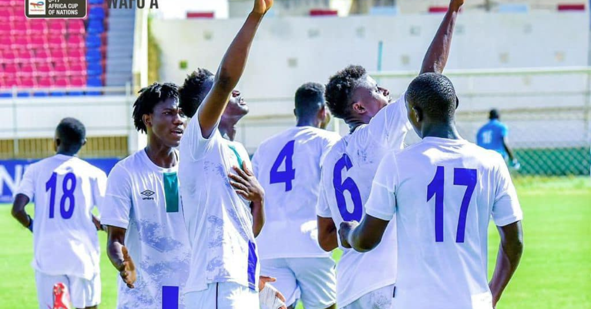 Sierra Leone Edges Mauritania 1-0 in Tightly Contested U-17 AFCON WAFU A Qualifier