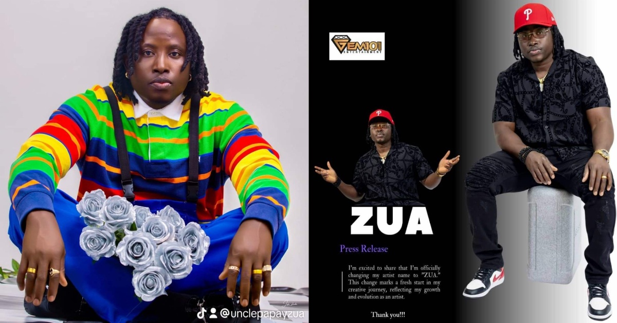 Uncle Papayzua Adopts New Stage Name, ZUA