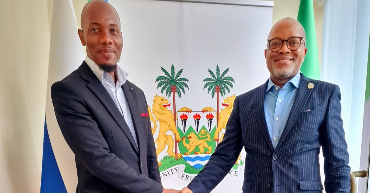 Ombudsman Pays Courtesy Visit to Sierra Leone Ambassador to Russia