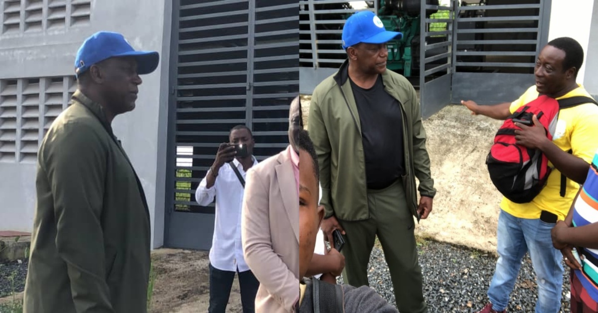 Kandeh Yumkella Makes Unannounced Visit to Kambia Power House, Uncovers Critical Issues