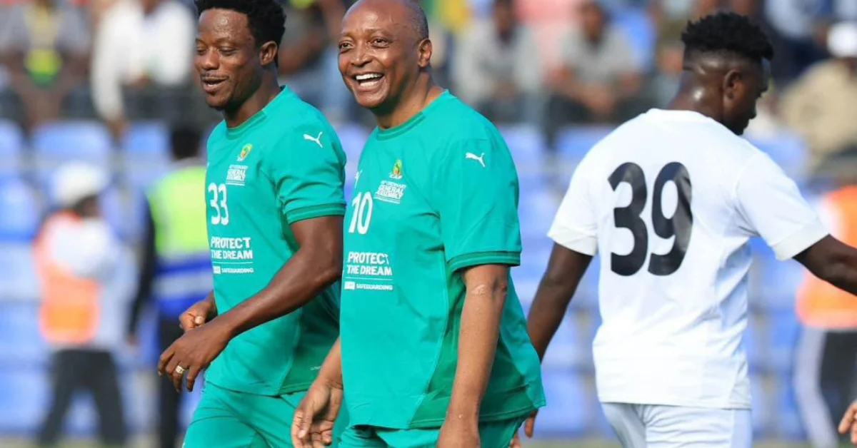 Mohamed Kallon Shines in CAF Gala Football Match