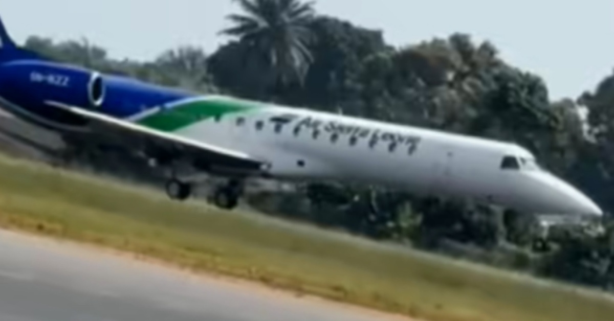 Air Sierra Leone Safely Lands at Freetown International Airport