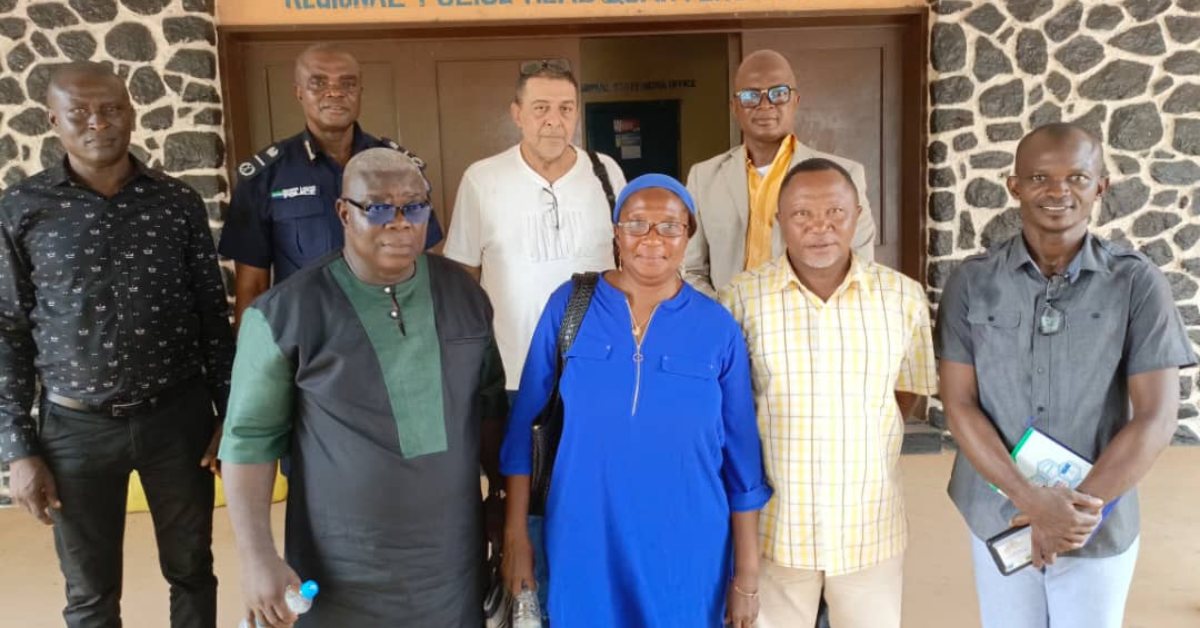 Senior Citizens Network, Police Forge Partnership for Peace in Southern Sierra Leone