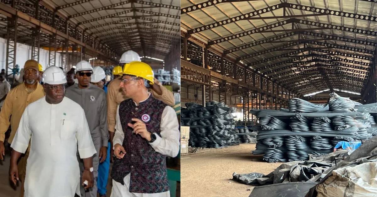 Sierra Leone Opens First Iron Rod Factory