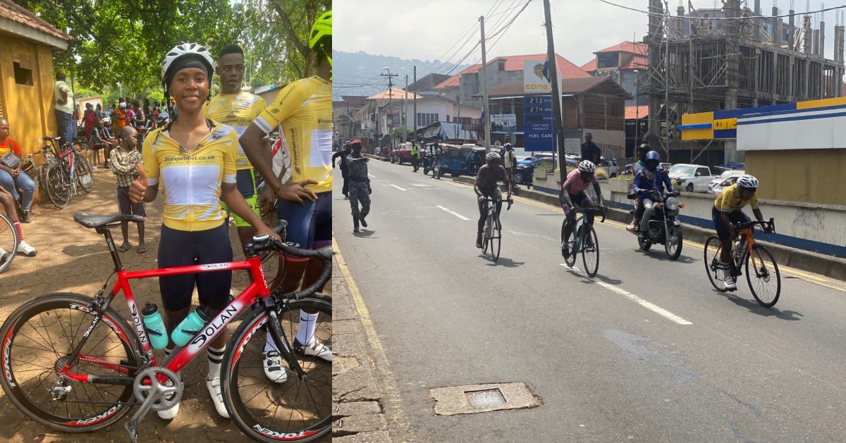 Cycling: Blessing Jabbie Wins Salone Cup Freetown Central Crit