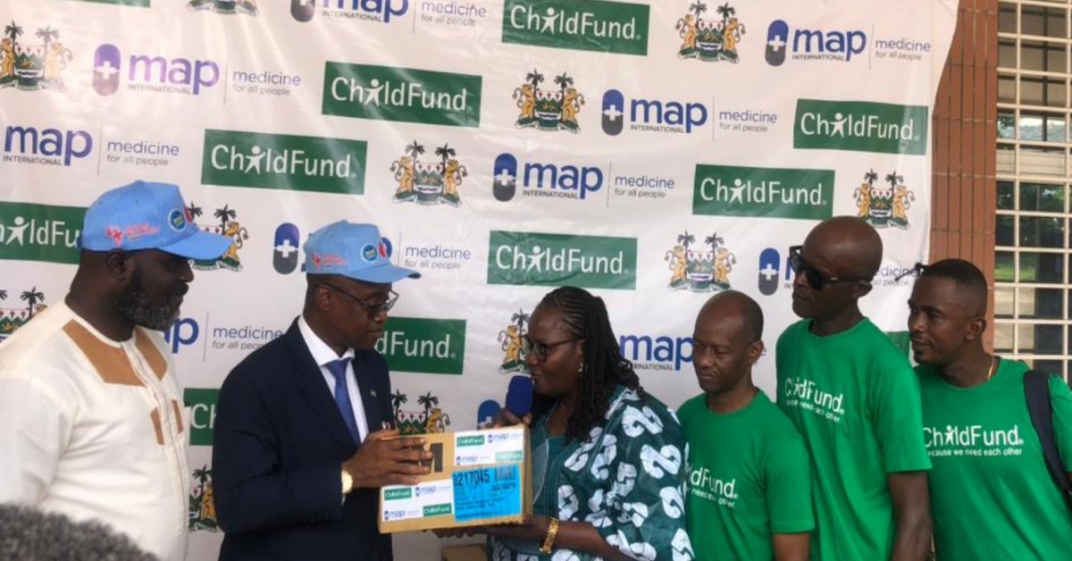 ChildFund Donates $25 Million in Medical Supplies and Pharmaceuticals to Ministry of Health