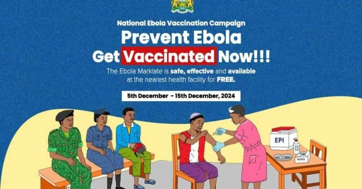 Sierra Leone to Begin Free Nationwide Ebola Vaccination Campaign for Frontline Workers