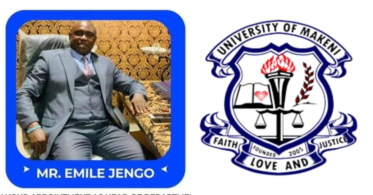 Emile Jengo Appointed Head of Mass Communications Department at UNIMAK