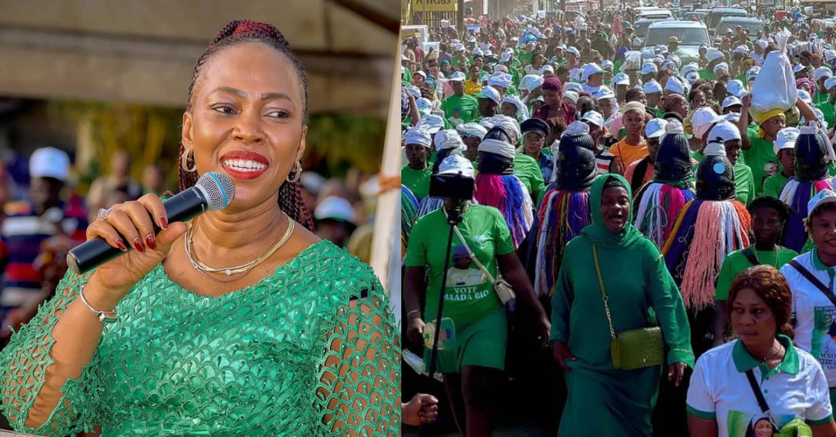 First Lady Celebrates Women’s Leadership and Progress in Kenema