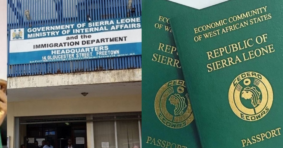 Sierra Leone Immigration Department to Decentralize Passport Processing Across Key Districts