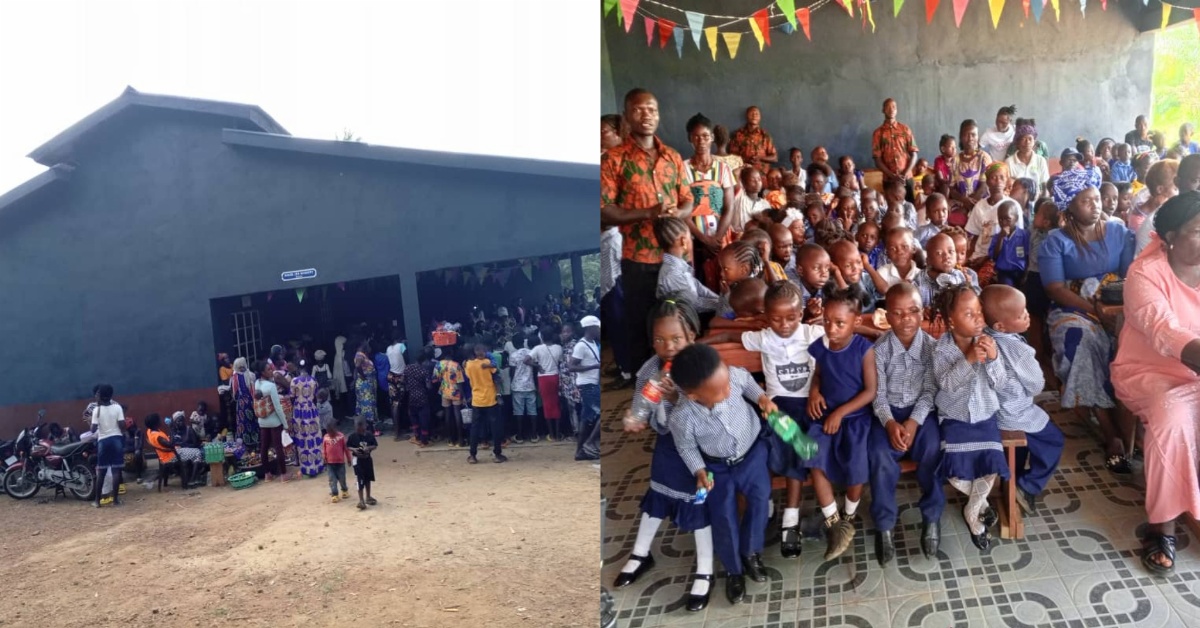 Kambia District Celebrates Opening of New Nursery School and Health Clinic