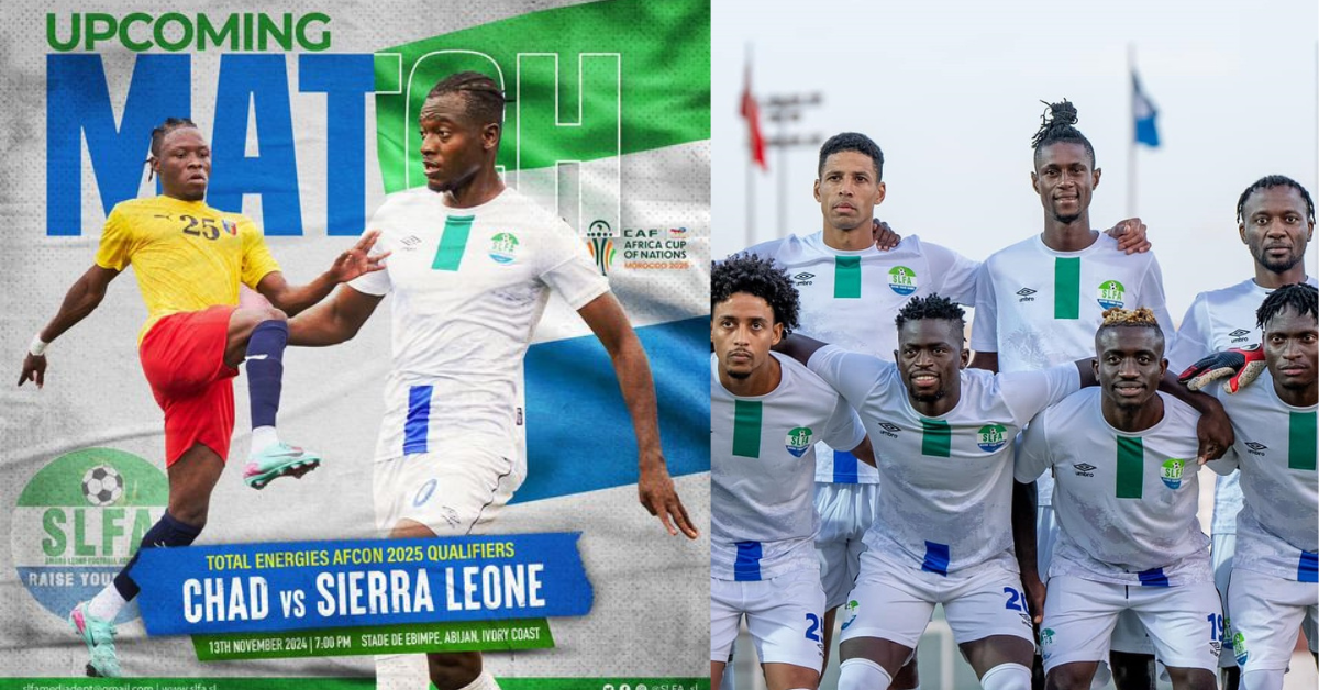 AFCON 2025 Qualifiers Preview: Sierra Leone Takes on Chad in Pivotal Clash