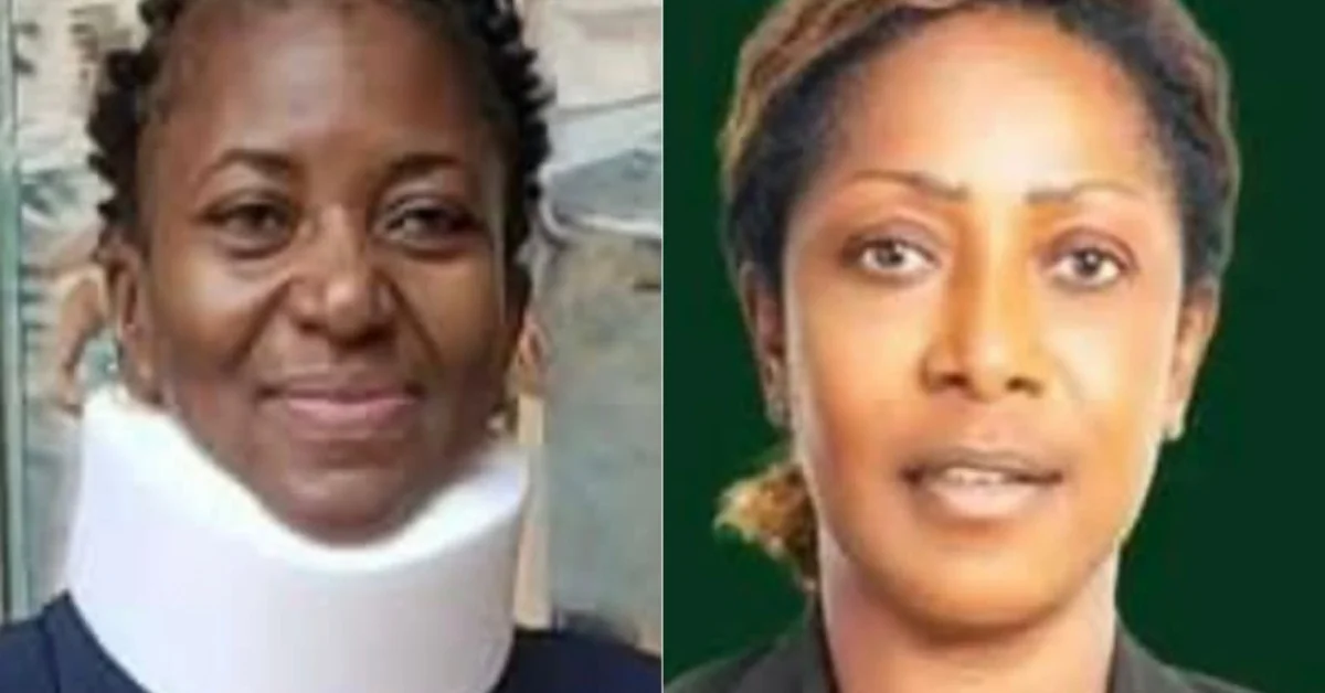 Tourism Minister Nabeela Tunis Spotted With Neck Brace After Alleged State House Clash with Ex-Finance Deputy Patricia Laverley