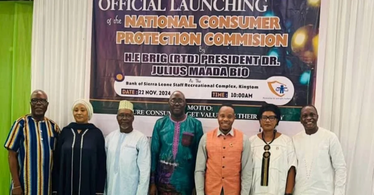 Chief Minister David Sengeh Launches National Consumer Protection Commission