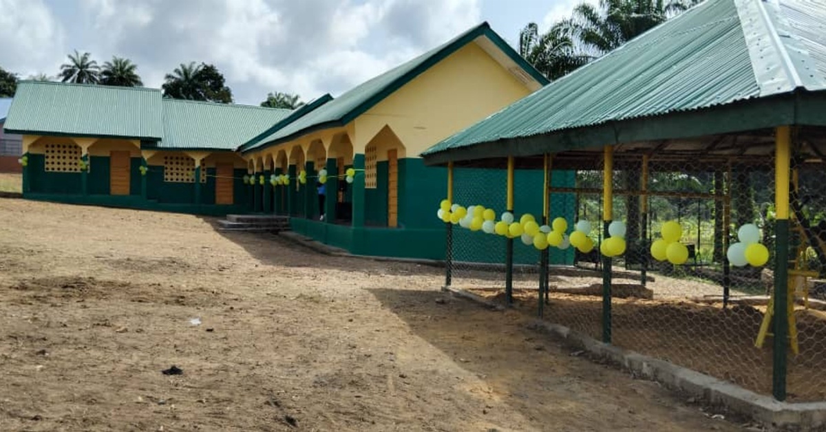 New Primary School Building Unveiled in Serabu Town, Pujehun District