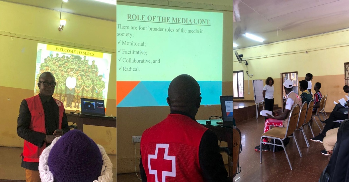 Sierra Leone Red Cross Society Trains Journalists on Emblem Protection and International Humanitarian Law