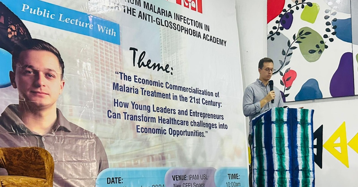 SAFMI CEO Thrills Entrepreneurs and Young Leaders in Sierra Leone on Tackling Malaria with Innovation