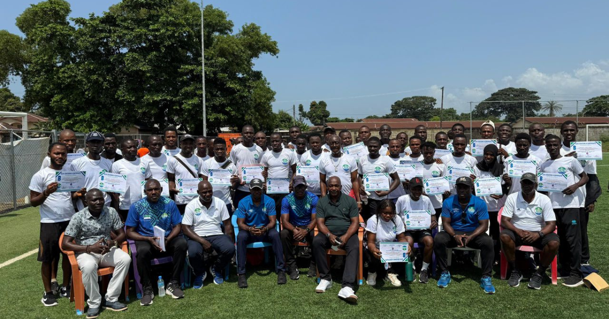 SLFA President Thomas Daddy Brima Celebrates Successful Coaching Training Initiative