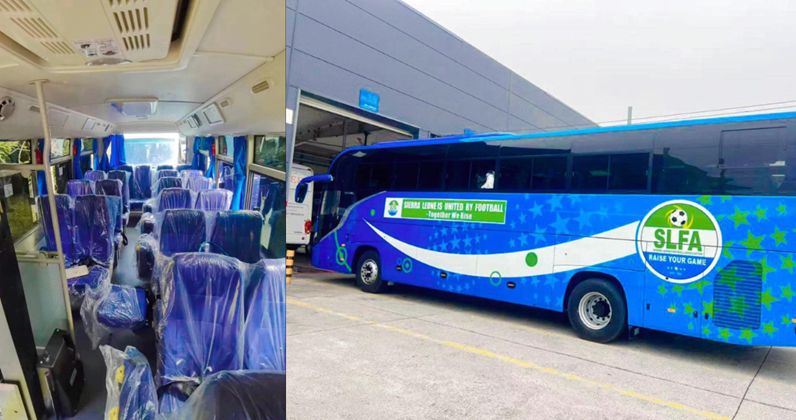 SLFA Unveils Brand New Customized Buses For National Teams