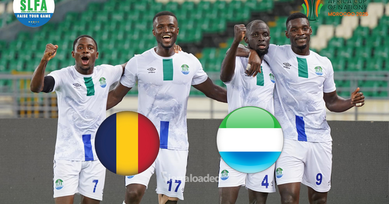 Sierra Leone Ends AFCON Qualifier Against CHAD in Draw