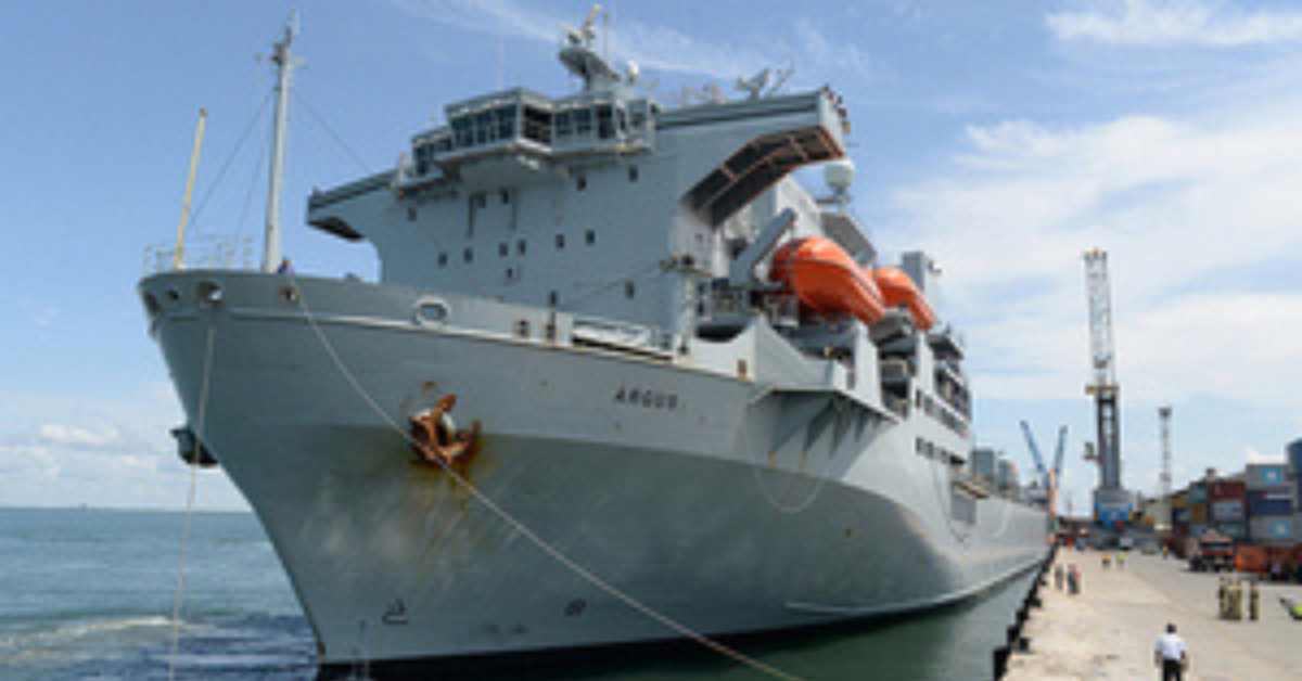 UK Royal Fleet Auxiliary, 42 Commando Marines Arrive in Freetown to Bolster Maritime Security in West Africa