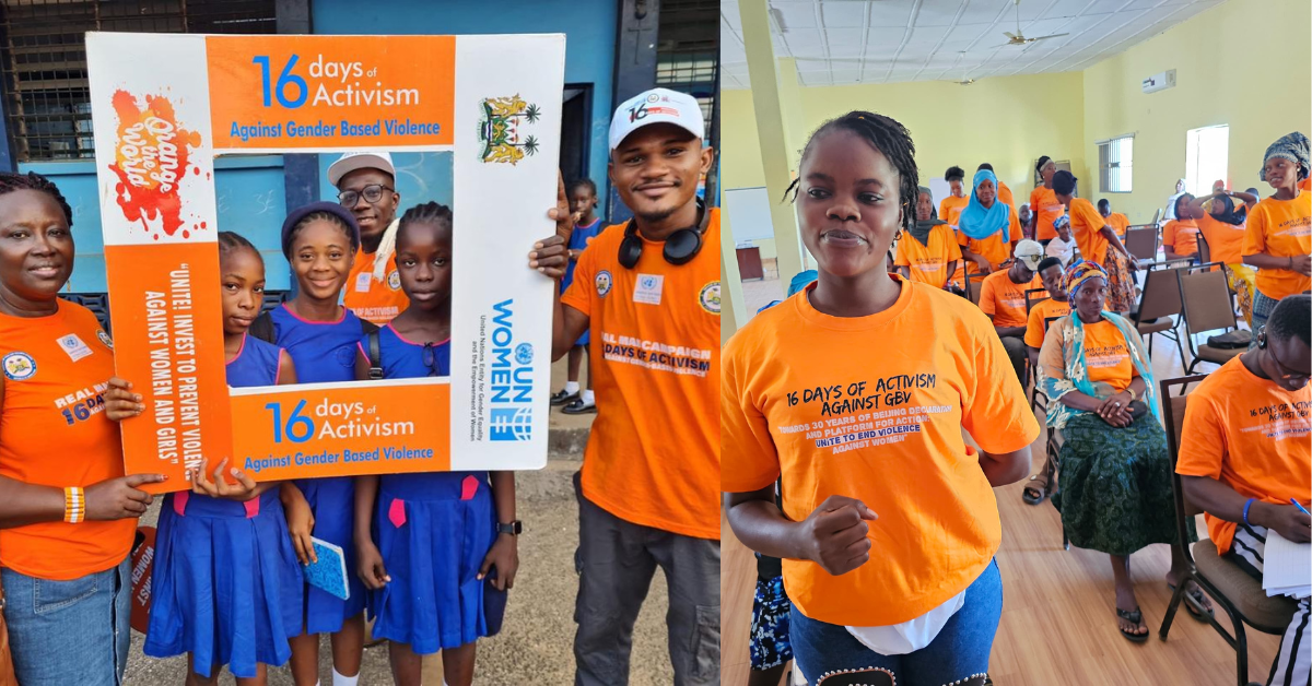 UN Women Launches 16 Days of Activism in Sierra Leone to Tackle Gender-Based Violence