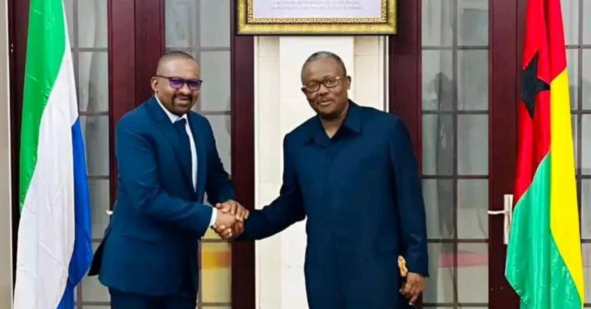 Vice President Jalloh Embarks on Diplomatic Visit to Guinea-Bissau