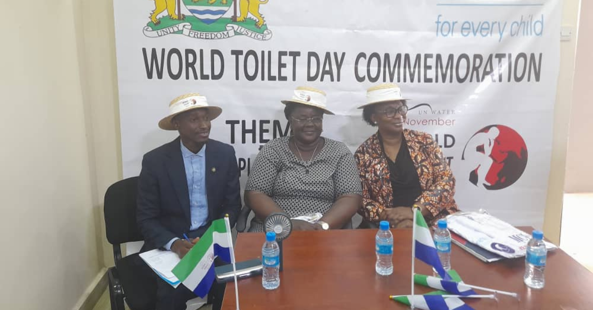 Ministry of Water Resources Certifies Four Chiefdoms Open Defecation Free Ahead of World Toilet Day